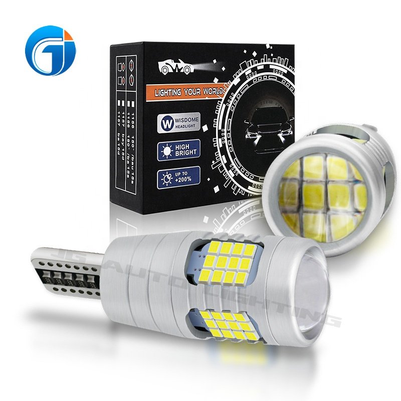 JG Car LED Light Bulbs T15 W16W 60SMD 3030 Chip Super Bright Canbus Auto Turn Signal Reverse Backup Brake Canbus Error Free Lamp